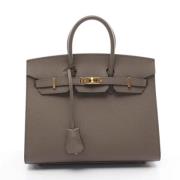 Hermès Vintage Pre-owned Tyg handvskor Gray, Dam