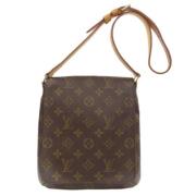 Louis Vuitton Vintage Pre-owned Canvas louis-vuitton-vskor Brown, Dam