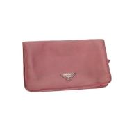 Prada Vintage Pre-owned Satin prada-vskor Pink, Dam