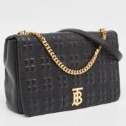 Burberry Vintage Pre-owned Metall axelremsvskor Black, Dam