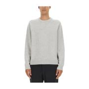 Theory Ull Kashmir Blandning Jersey Tröja Gray, Herr