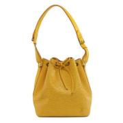 Louis Vuitton Vintage Pre-owned Laeder louis-vuitton-vskor Yellow, Dam