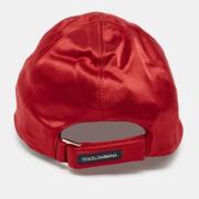 Dolce & Gabbana Pre-owned Pre-owned Tyg hattar-och-kepsar Red, Dam