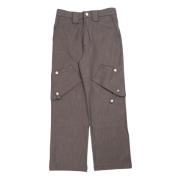 Affxwrks Cargo Denim Byxor i Grå Gray, Herr