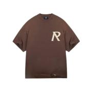 Represent Inledande Tejp T-shirt i Brun Brown, Herr