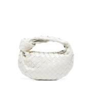 Bottega Veneta Vintage Pre-owned Tyg kuvertvskor White, Dam