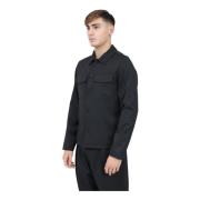 Golden Craft Svart långärmad skjorta Casual Chic Black, Herr