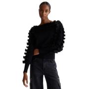 Liu Jo Rynkad Blus Array Stor Black, Dam