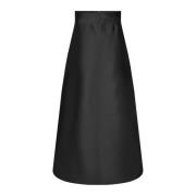 Dea Kudibal Svart A-Linje Taffeta Kjol Black, Herr