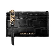 Michael Kors Svart dragkedja kortfodral Black, Dam