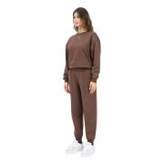 Puma Sportigt Loungewear Set Brun Brown, Dam