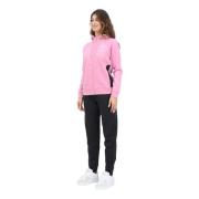 Puma Sporty Classic Pink and Black Tracksuit Multicolor, Dam