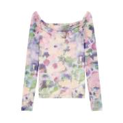 Patrizia Pepe Tryckt Topp Art. 8M1645J222 Multicolor, Dam