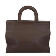 Bottega Veneta Vintage Pre-owned Laeder handvskor Brown, Dam