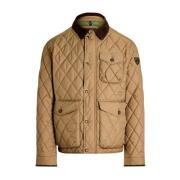 Ralph Lauren Brun quiltad jacka Brown, Herr