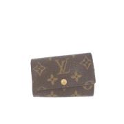 Louis Vuitton Vintage Pre-owned Canvas nyckelhllare Brown, Dam