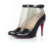 Christian Louboutin Pre-owned Pre-owned Laeder stvlar Black, Dam