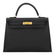 Hermès Vintage Pre-owned Laeder handvskor Black, Dam