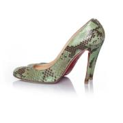 Christian Louboutin Pre-owned Pre-owned Laeder klackskor Green, Dam