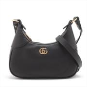 Gucci Vintage Pre-owned Laeder handvskor Black, Dam