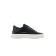 Alexander Smith Svart Läder Sneaker Black, Herr