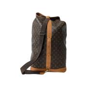 Louis Vuitton Vintage Pre-owned Tyg louis-vuitton-vskor Brown, Herr