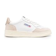 Autry Vit Beige Panel Sneakers White, Herr