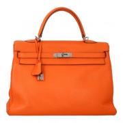 Hermès Vintage Pre-owned Laeder handvskor Orange, Dam