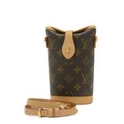 Louis Vuitton Vintage Pre-owned Canvas louis-vuitton-vskor Brown, Dam