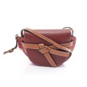 Loewe Pre-owned Pre-owned Tyg axelremsvskor Brown, Dam