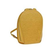 Louis Vuitton Vintage Pre-owned Laeder louis-vuitton-vskor Yellow, Dam