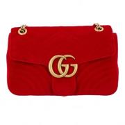 Gucci Vintage Pre-owned Tyg gucci-vskor Red, Dam