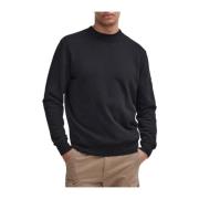 Barbour Grip Crew Neck Sweatshirt Svart Black, Dam