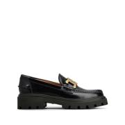 Tod's Svarta Loaferskor för Kvinnor Black, Dam