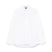 Tommy Hilfiger Vit Bomull Knapp-Down Skjorta White, Herr