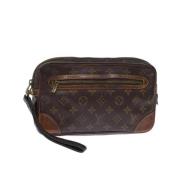 Louis Vuitton Vintage Pre-owned Canvas louis-vuitton-vskor Brown, Dam