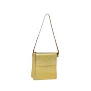 Louis Vuitton Vintage Pre-owned Laeder louis-vuitton-vskor Yellow, Dam