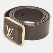 Louis Vuitton Vintage Pre-owned Laeder skrp Brown, Dam