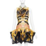 Alexander McQueen Pre-owned Pre-owned Silke klnningar Multicolor, Dam