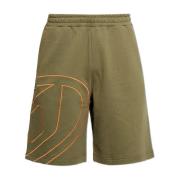 Diesel Shorts P-Crow-Megoval Green, Herr