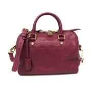 Louis Vuitton Vintage Pre-owned Tyg louis-vuitton-vskor Red, Dam