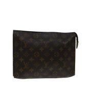 Louis Vuitton Vintage Pre-owned Canvas louis-vuitton-vskor Brown, Dam