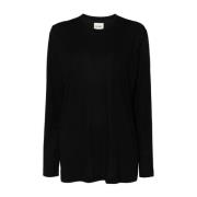 Khaite Svart Morton Top Black, Dam