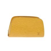 Louis Vuitton Vintage Pre-owned Laeder louis-vuitton-vskor Yellow, Dam