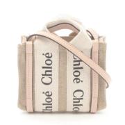 Chloé Pre-owned Pre-owned Tyg handvskor Beige, Dam