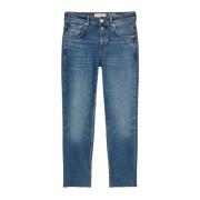 Marc O'Polo Jeans model Theda boyfriend cropped Blue, Dam