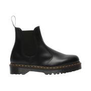 Dr. Martens Chelsea Läderstövlar Slät Finish Black, Dam