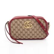 Gucci Vintage Pre-owned Laeder gucci-vskor Beige, Dam