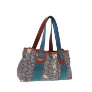 Celine Vintage Pre-owned Canvas celine-vskor Multicolor, Dam