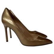 Manolo Blahnik Pre-owned Pre-owned Laeder klackskor Brown, Dam